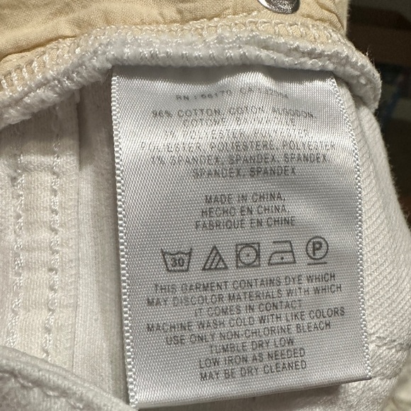 Anthropologie Pilcro and the Letterpress White Shorts Size 29 - Picture 6 of 7